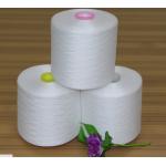 40S/2 White Polyester Yarn , TFO Spun Sewing Thread High tenacity for sale
