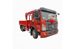 China DAYUN Telescopic Boom Crane Truck Mounted 4 Tons Folding Crane supplier