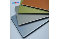 China Alumetal Silver PVDF ACP Aluminium Composite Panel Facade Products supplier