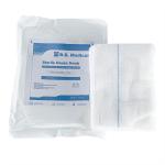 Sterile Gauze Swabs Non-sterile Folded Edges Packing size Sterile With 1-5pcs / Pack Sterilization Non-sterile for sale