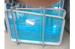China Weathertight Aluminum Alloy Marine Windows Fixed Model 8 / 10 / 12 mm Thickness supplier