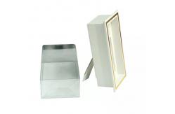 China Handmade Custom Printed Gift Packaging Box Cosmetic Foldable Clear Plastic Box supplier
