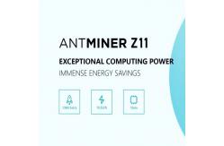 China Bitmain ZEC Miner Machine , 135 KSol/S 1418W Z11 Asic Miner supplier