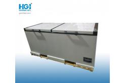 China 240V H86.6 Inch Sliding Door Deep Chest Freezer Large Capacity 1100L supplier