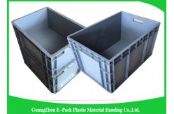 China 65 Litre Industrial  Euro Stacking Containers Heavy Duty Foldable Transport Space Saving supplier