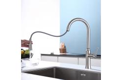 China HOMEKA Smart Kitchen Faucet Pull Down Type Dual Function Spray Head For Sink supplier