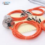 6 Channels Fiber Optical Rotary Joint slip ring FORJ for industry robot for sale