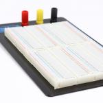 ABS Plastic Experiment Solderless Prototyping Breadboard with 1500 Points