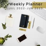 6.75''X4.25'' Small Academic Planner With Hourly Schedule Monthly Tabs