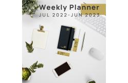 China 6.75''X4.25'' Small Academic Planner With Hourly Schedule Monthly Tabs supplier