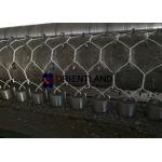 Five Twisted Pvc Coated Gabion Baskets , River Control Gabion Basket Anti Erosion for sale
