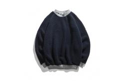 China Mens Plain Oversized Crewneck Sweatshirt , Oversized Sherpa Fleece Sweatshirt supplier