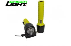 China Industrial Safety 12000lux Explosion Proof Flashlight with Anti Slip Design and USB Charging supplier