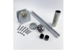 China Precision Cast Galvanized Steel Sliding Gear System For Solar Greenhouse Ventilation supplier