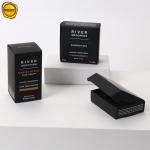 Black Personal Care Packaging Boxes Cardboard Box Gift Paper Box for sale