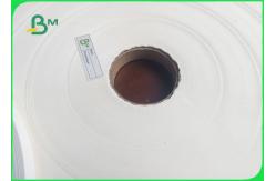 China 15mm FAD Approved Biodegradable Plain White Paper Straws For Drinking supplier