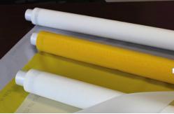 China Small Printing Force Silk Screen Mesh Fabric , Polyester Bolting Cloth 100T-40 supplier