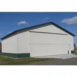 Anti Wind Steel Frame Structure System Large Sheds Metal Warehouse for sale