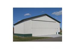 China Anti Wind Steel Frame Structure System Large Sheds Metal Warehouse supplier