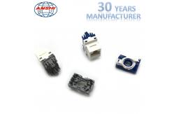 China Toolless UTP Rotation RJ45 Keystone Jack CAT5E CAT6 Gold Plating supplier