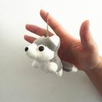 PP Cotton Filling Plush Keychain Toys Machine Washable 7 * 9 * 6 . 5CM