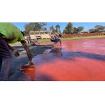 Spray Coat System Athletic Track elastic Synthetic Plastic Rubber Track