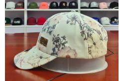 China Custom Flower Metal Label Sports Dad Hats Breathable And Waterproof supplier