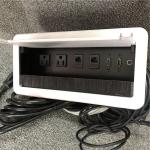 Embedded Conference Table Electrical Box Aluminum Alloy Material for sale