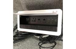 China Embedded Conference Table Electrical Box Aluminum Alloy Material supplier