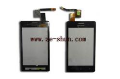 China Cell Phone Replacement Touch Screens for Sony Ericsson ST27 Touchscreen black supplier