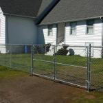 6ft 50ft Diamond Mesh Fence PVC Coated Gi Chain Link Mesh 9 Gauge for sale