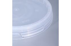 China Professional 5L Food Grade PP Storage Container with Lid and Plastic Handle supplier