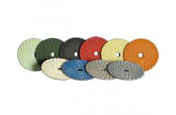 China High Precision Angle Grinder Polishing Pad With Straight Or Curved Slots Face supplier