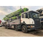 Large 56m Used Concrete Pump Truck 600L Hopper Well Maintenanced for sale