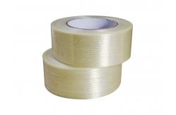 China No Residue Transparent Crosslink Mesh Reinforced Filament Tape For  Carton Sealing supplier
