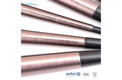 China OEM Long Ferrule 9 Piece Makeup Brush Set For Eye Shadow supplier