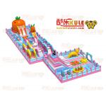 Carrot Inflatable Kids Jumping Castle  ( Orange & Blue & Pink ) for sale
