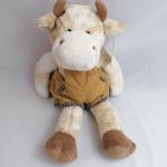 Little OX Baby Gift Soft Plush Toy Customized PP Cotton Stuffed Animal Toys Plush for sale