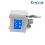 Air Duct Mounted Temperature Humidity Transmitter Digital Output