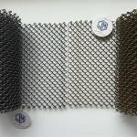 ODM Coil Architectural Mesh Curtain Metal Panels For Hotel Space Divider