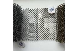China ODM Coil Architectural Mesh Curtain Metal Panels For Hotel Space Divider supplier