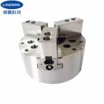 Through Hole 3 Jaws CNC Machine Power  Hydraulic Lathe Chuck for sale
