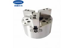 China Through Hole 3 Jaws CNC Machine Power  Hydraulic Lathe Chuck supplier