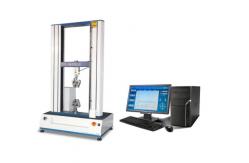 China Double Pole Universal Testing Machines With Electrical Control For Rubber , Plastic , Nylon supplier