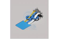 China OEM Amuse Water Park Kids Playground Rides Fiberglass Pool Slides supplier