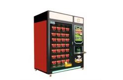 China Hot Food Vending Machine   With 21.51 Inch Touch Screen And  Refrigerated Temperature supplier