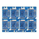 MicroSD Card substrate pcb manufacture with soft gold and 0.6mm hard gold thickness for sale
