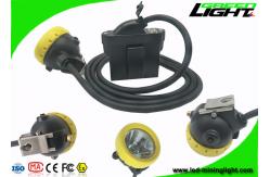 China Hard Hat Rechargeable Miners Headlamp USB Charging 1.67W with Strong Brightness supplier