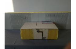 China Fireproof Foam Glasswool Sandwich Panel For Wall Roof PU Sealing supplier