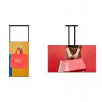Indoor LCD Retail Display Screen 2500nits Window LCD Display Digital Signage